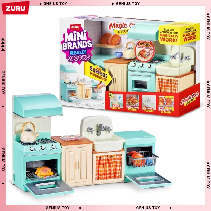 Kitchen Appliances Gift - Zuru Mini Brands Magic Cook Kitchen
