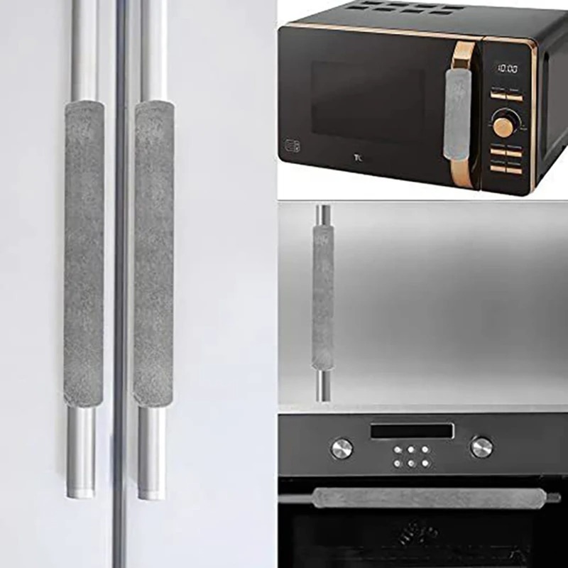 Kitchen Appliances With Red Knobs - 2Pcs/Set Refrigerator Door Handle Cover Kitchen
