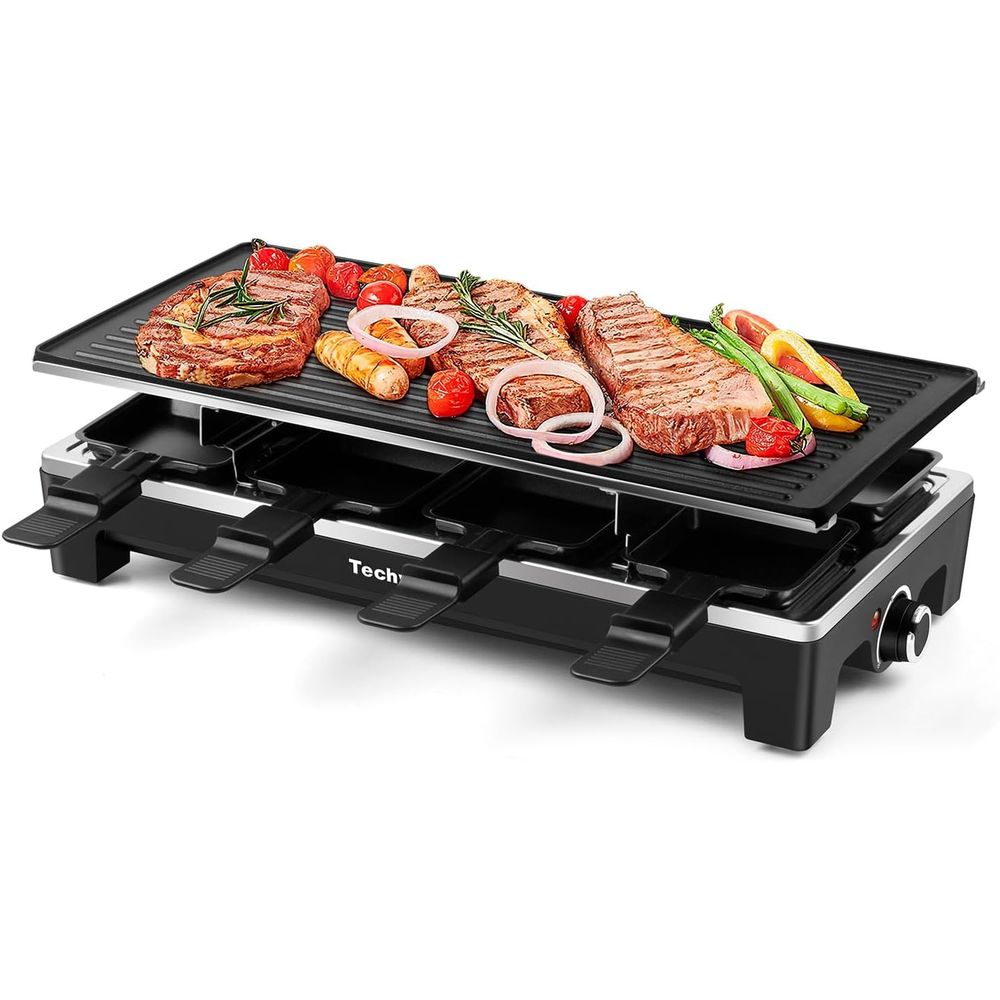 Raclette Grill Table - Raclette Grill, Electric Table Indoor Grill