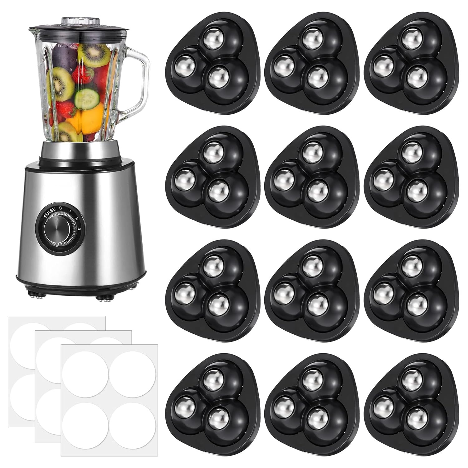 Kitchen Appliances Oven - 360° Rolling Appliance Slider for Kitchen