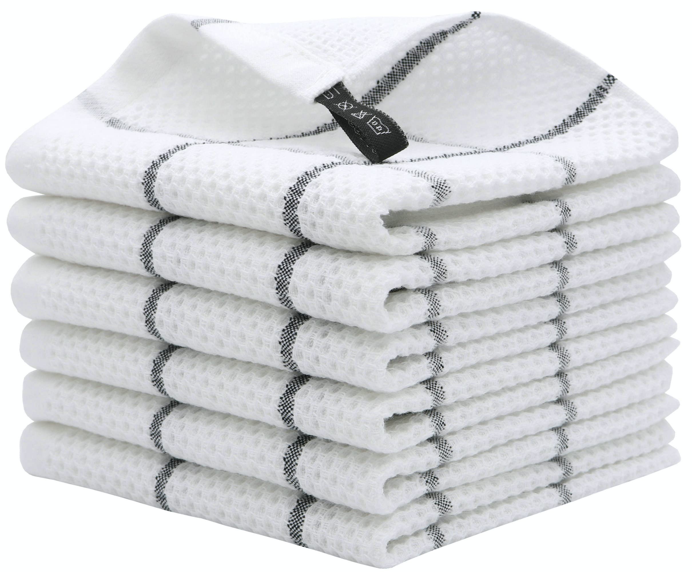 Plaid Cotton Kitchen Dish Clot - đánh giá và giá Kitchen Appliances White
