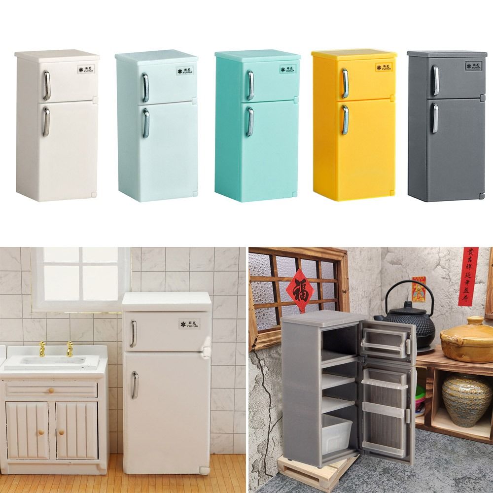 Miniature Plastic Fridge Model - đánh giá và giá Kitchen Appliances List
