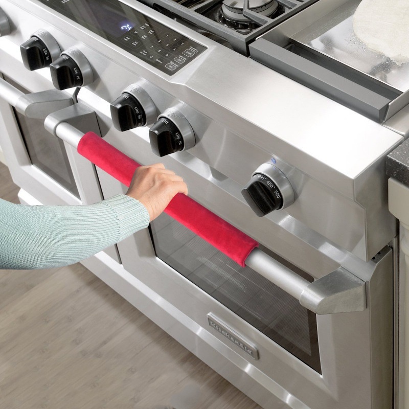 2Pcs/Set  Refrigerator Door Ha - đánh giá và giá Kitchen Appliances With Red Knobs