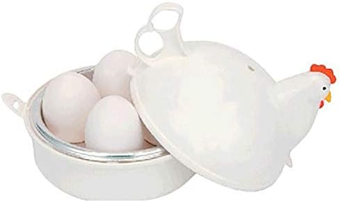 Chicken Shaped Microwave Eggs  - đánh giá và giá Kitchen Appliances White
