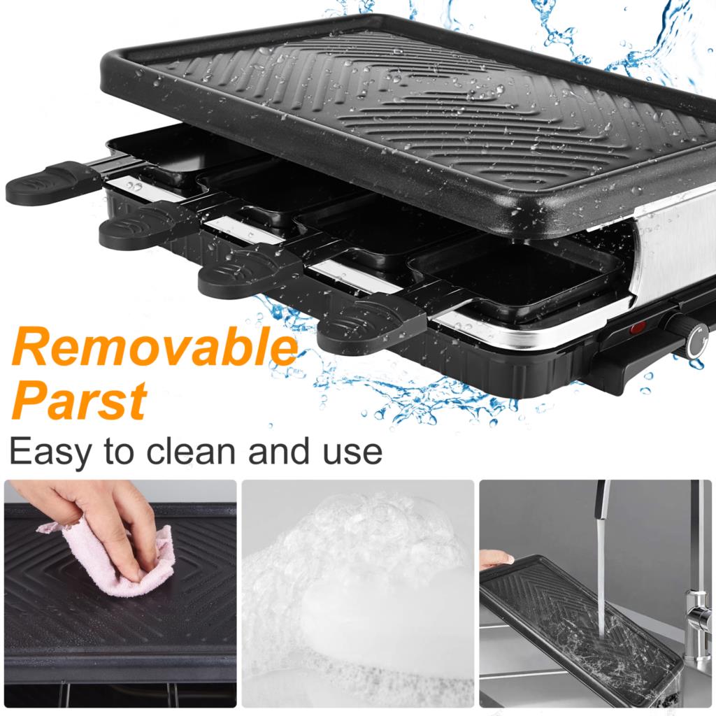 Table Grill Electric Korean BB - đánh giá và giá Raclette Grill Table