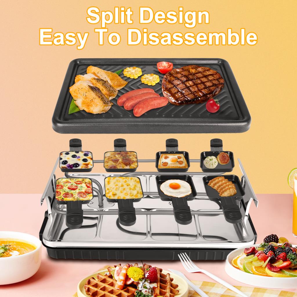 Table Grill Electric Korean BB - đánh giá và giá Raclette Grill Table