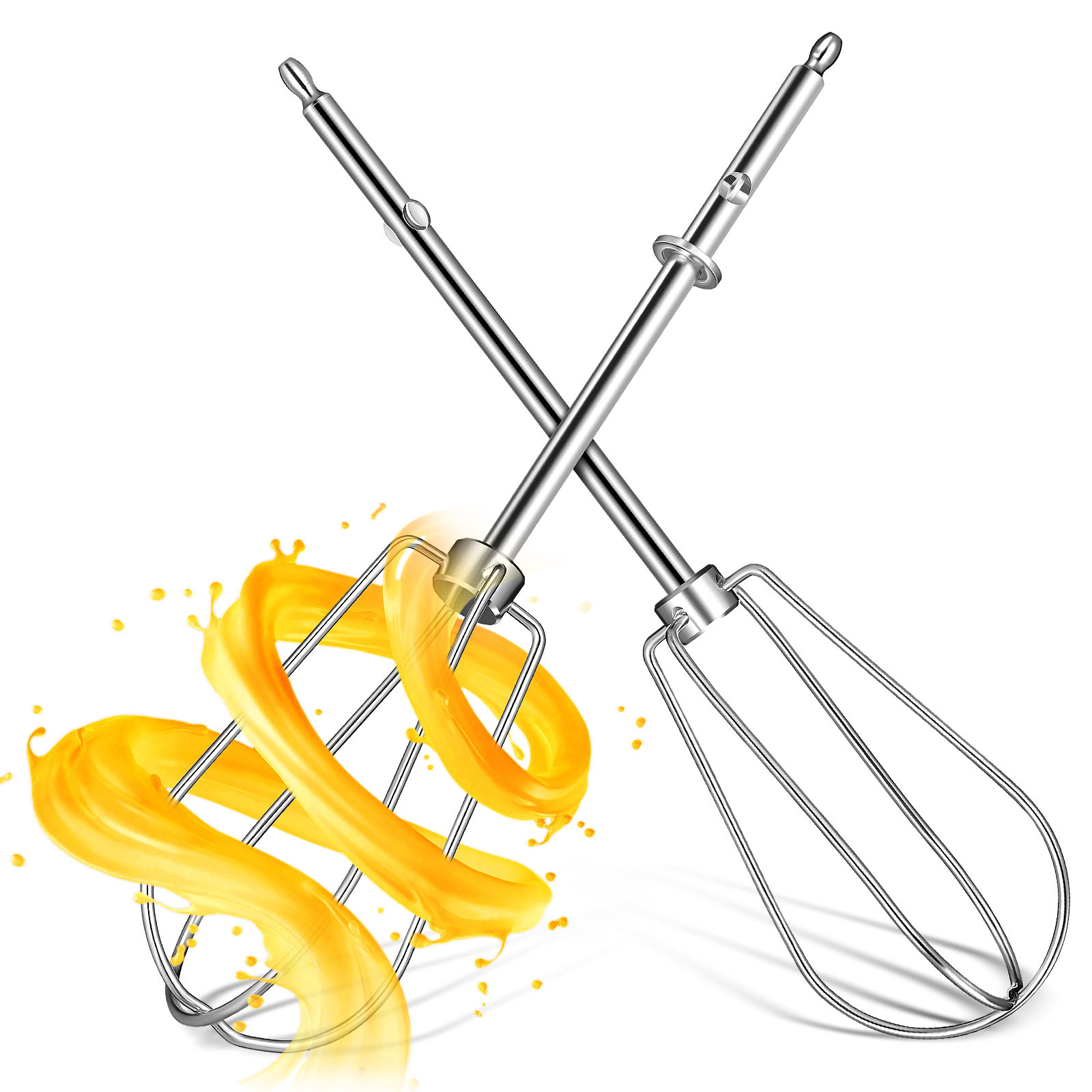 2 Pcs Whisk Electric Mixer Par - đánh giá và giá Hand Mixer Electric