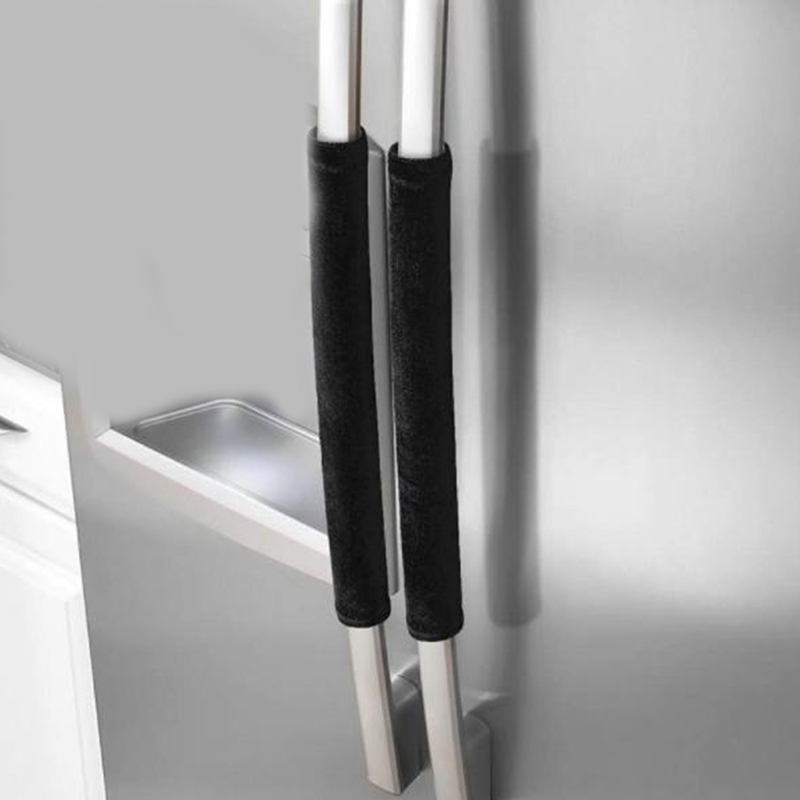 2Pcs/Set Refrigerator Door Han - đánh giá và giá Kitchen Appliances With Red Knobs