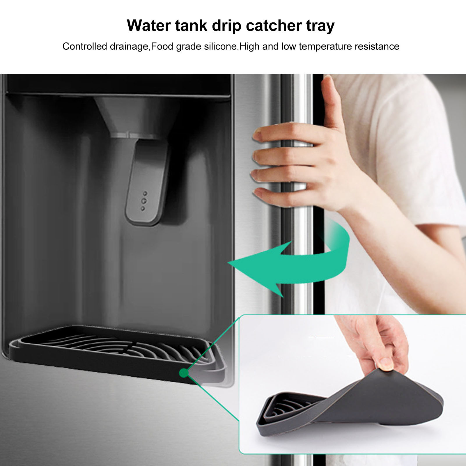 2Pcs Trapezoidal Silicone Refr - đánh giá và giá Kitchen Appliances List