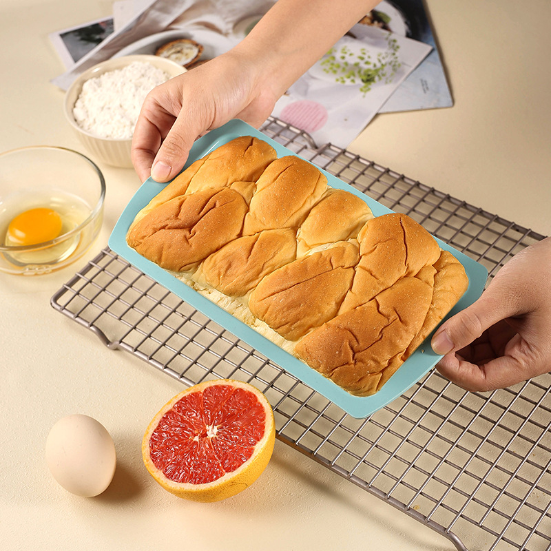 Rectangular silicone cake mold - đánh giá và giá Kitchen Appliances Oven