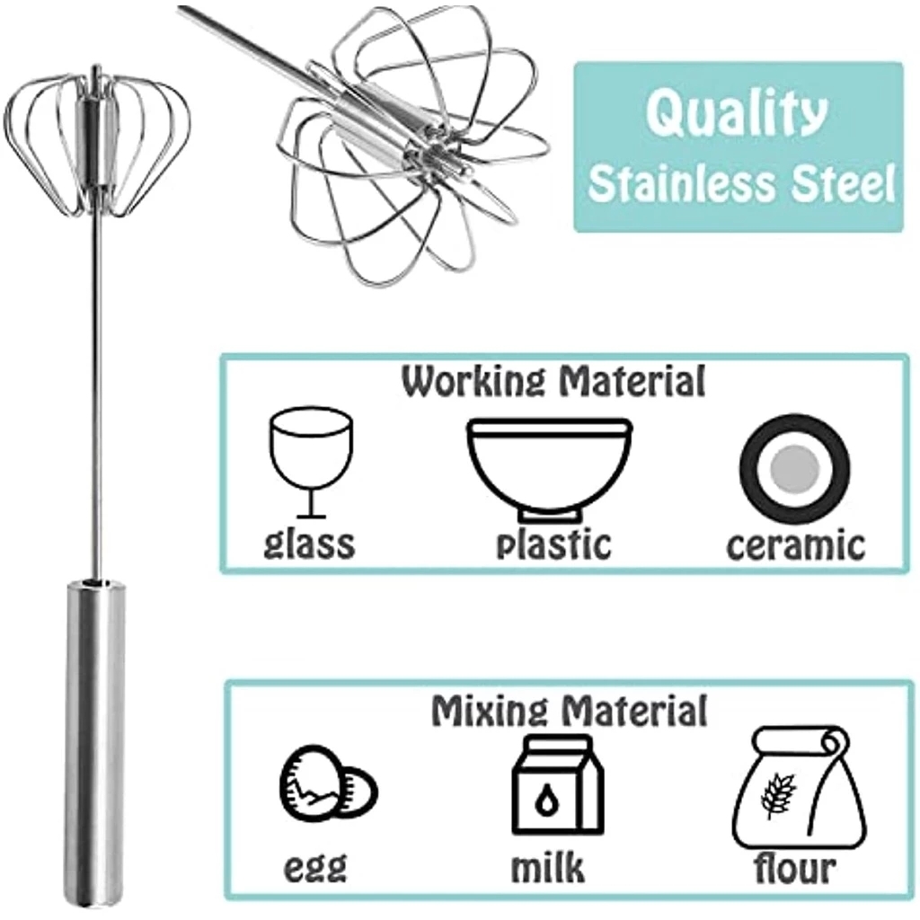 1/3pcs Stainless Steel Egg Bea - đánh giá và giá Kitchen Appliances Integrated