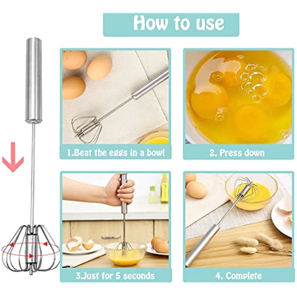 1/3pcs Stainless Steel Egg Bea - đánh giá và giá Kitchen Appliances Integrated