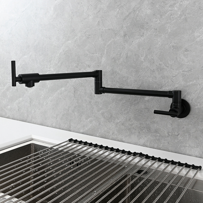 Black Wall Mounted Pot Filler  - đánh giá và giá Kitchen Appliances White